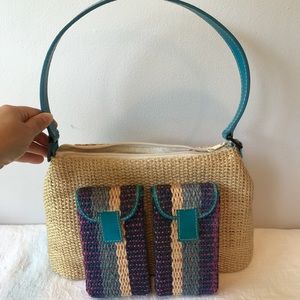 Cute Straw Summer Bag**Great Pockets!!